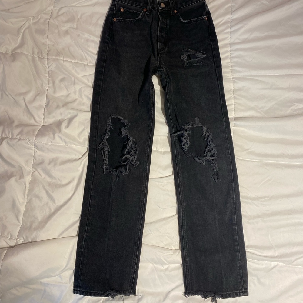 BDG Black High-Waisted Jeans